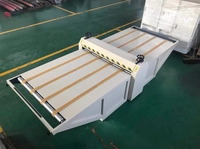Machine de découpe et de pliage manuelle à plat pour carton et papier, machine de découpe à plat