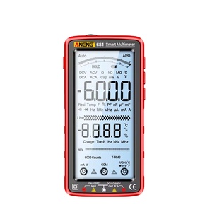 Testeur de tension True RMS ANENG 681, multimètre intelligent anti-brûlure avec écran LCD et fonction de charge, mesure HZ-Ohm et diodes - Product Image 1