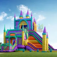 Inflatable Castle Jumping Combo Bounce House for Adult