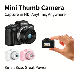 Mini Cámara Compacta con Fecha y Hora Automática, Cámara Digital Pequeña 1080P HD, Agrega <span class=keywords><strong>Marca</strong></span> <span class=keywords><strong>de</strong></span> Tiempo Automática para Organización <span class=keywords><strong>de</strong></span> Datos y Grabación - Product Image 2