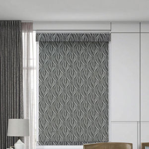 Tende <span class=keywords><strong>a</strong></span> <span class=keywords><strong>Rullo</strong></span> Geometriche Stampate Semi-Oscuranti in Poliestere per Camera da Letto, Soggiorno, Ufficio, Isolanti Termici e Parasole - Product Image 1