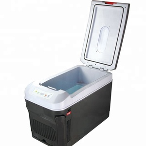 Solar Power 12V 24V Dc <b>Small</b> Portable Camping Use Dc Compressor Working 35L Refrigerators Solar Power Mini Fridge - Product Image 5