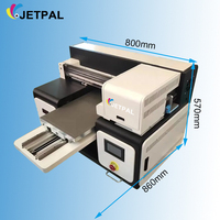 Jetpal A3 30cm Impresora UV digital plana XP600 para funda de teléfono de pelota de golf Otros artículos Producción de impresiones de alta calidad Jetpal Tinta UV