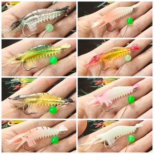 Appât souple pour crevettes de 9 cm et 6 g, fil d'acier, hameçon de 9 cm et 6 g pour la <span class=keywords><strong>carpe</strong></span>, matériau ABS, technique de pêche au fond pour l'eau douce et la mer - Product Image 2