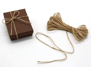 Dongjun <span class=keywords><strong>2Mm</strong></span> Tự Nhiên Đay <span class=keywords><strong>Twine</strong></span> 100% Tinh Khiết Cường Độ Cao Bền 3 Sợi Xoắn Phân Hủy Sinh Học 15 Sân Quà Tặng Tag Chuỗi Bao Bì - Product Image 3