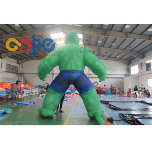 Publicidad al aire libre de dibujos animados inflable publicidad músculo hombre modelo gigante inflable <span class=keywords><strong>Hulk</strong></span> - Product Image 6