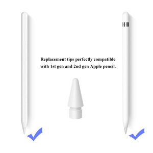Reemplazo de punta de lápiz de alta sensibilidad para <span class=keywords><strong>Apple</strong></span> <span class=keywords><strong>Pencil</strong></span> Tip Best Fit para Gel de sílice blanco de generación 1 y <span class=keywords><strong>2</strong></span> - Product Image 2