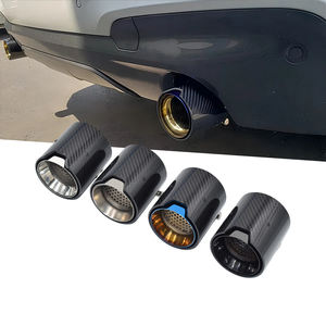 Embouts d'échappement DEX M Performance pour <span class=keywords><strong>BMW</strong></span> G20/G21/G22/G26 Série 3/4 320i-<span class=keywords><strong>330e</strong></span>/420i-430i en fibre de carbone et acier inoxydable, finition lisse - Product Image 1