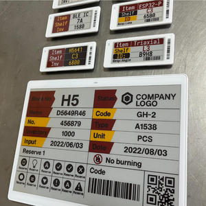 แอป Ble Cloud Api ป้ายราคาอิเล็กทรอนิกส์ NFC ป้ายราคาอิเล็กทรอนิกส์แบบ E-Paper สำหรับการจัดการคลังสินค้า ระบบ EAS ESL ซอฟต์แวร์โรงงาน - Product Image 1