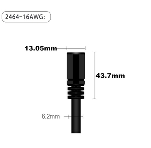 ปลั๊กตัวเมีย<span class=keywords><strong>2464</strong></span> DC ขนาด5.5*2.1มม. รองรับขั้วต่อกระแส10A - Product Image 6