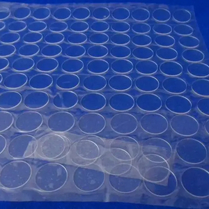 Fenêtre d'observation en verre de quartz à haute température, épaisseur personnalisée, plaque de verre de quartz fondu - Product Image 3