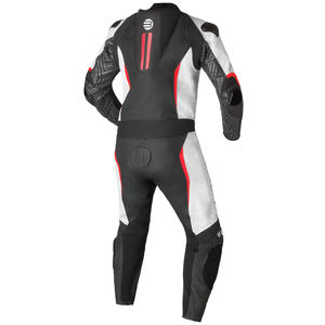 Befast SENTUL CE full leather motorcycle <b>suit</b> White <b>Black</b> <b>Red</b> 60 - Product Image 2