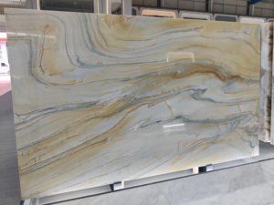 Losa de Cuarcita de Lujo con Diseño Auspicioso Oriental, Hermosa Piedra Decorativa para Hoteles, Villas y Materiales de Construcción de Paredes - Product Image 1