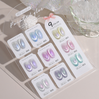 2025 nouvelle édition Cat Eye Gel polonais Aurora Burst étincelant fantaisie sirène Design lampe à LED Source pour Nail Art bricolage et Salons