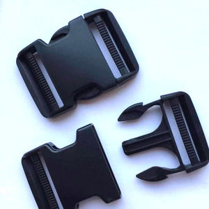 Boucle en plastique pour bagages, boucle de ceinture plate à <span class=keywords><strong>Double</strong></span> réglable, démontables rapidement - Product Image 6