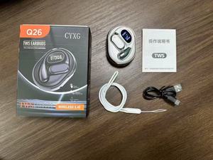 หูฟังไร้สาย TWS เสียง HD แบบเรียลไทม์ AI พร้อมหน้าจอ LED อัจฉริยะ แสดงผลแบบดิจิทัลสองทิศทาง ใช้พลังงานจากแบตเตอรี่ เหมาะสำหรับเล่นกีฬา แบบเปิด  ถ่ายโอนข้อมูลสองทิศทาง - Product Image 5