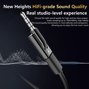 Mới Nhất Thiết Kế Hifi Âm Thanh Âm Thanh Chuyển Loại C Để 3.5Mm Tai Nghe Cổng <span class=keywords><strong>Adapter</strong></span> 16bit 48Khz Kết Nối Cho PC Tai Nghe - Product Image 4