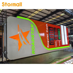 Panneau d'affichage des prix de la station-service, pylône de station-service, écran numérique LED, signalisation publicitaire, pylône pour l'affichage des prix - Product Image 4