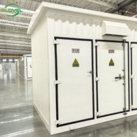 Poste de transformation préfabriqué haute performance approuvé et durable avec armoire de commande électrique intégrée