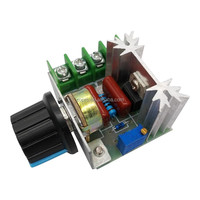 Vitesse de gradation de thyristor haute puissance 2000w 220V gradateur de thyristor SCR régulateur de contrôle de température de tension électronique