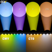 Projecteur LED à tête mobile 3-en-1 (Beam, Spot, Wash) 800W avec contrôle DMX512, CMY, CTO et Zoom pour Scène et Spectacles Théâtraux