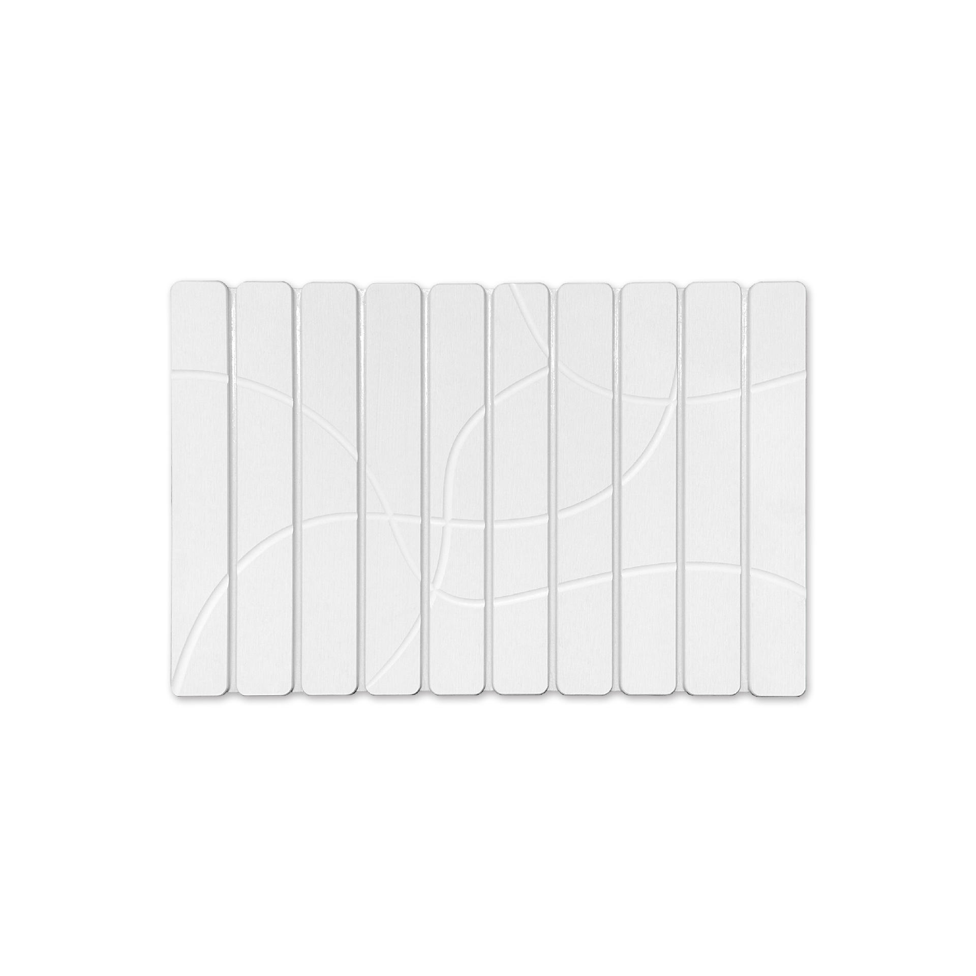 Ondulations pliées - Gris foncé