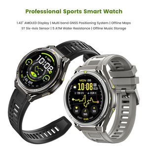 Smartwatch Sportivo X2 <span class=keywords><strong>PRO</strong></span> con GPS, Resistenza all'Acqua <span class=keywords><strong>5</strong></span> ATM, Modalità Esercizio Multiple, Monitoraggio del Sonno e della Salute - Product Image 1