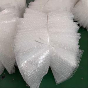 Lot de 100 sacs à bulles d'air recyclables personnalisés, auto-adhésifs, pour le transport, 4x6 pouces, double paroi, transparents - Product Image 2