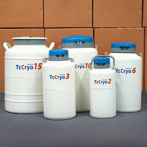 Tanque de nitrógeno líquido para transporte de aviones de 25L Material de aluminio para aviación nitrógeno líquido Dewar - Product Image 5