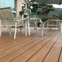 Entrepôt de terrasse en acier, meilleure vente/terrasse extérieure en bois 3D