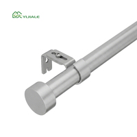 Tringle à rideaux longue et réglable en métal YIJIALE au design robuste pour la logistique et le fret