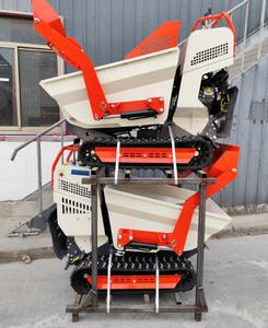 Mini Cargadora de Ruedas, 500 kg, Motor de Gasolina, Volquete Hidráulico, Color Blanco, Cargadora Frontal, Maquinaria Agrícola - Product Image 3
