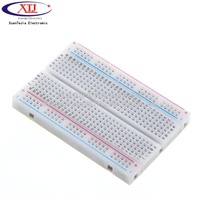 Mini-breadboard de 400 points de haute qualité, sans soudure et connectable / Mini-breadboard / Carte de circuit de test connectable fabriquée en Chine