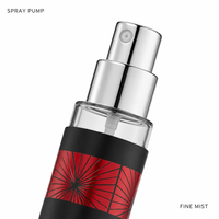 Atomiseur de parfum vide en gros 35 ml style stylo, flacon pulvérisateur de voyage rechargeable, design étoile dorée crème, logo personnalisé