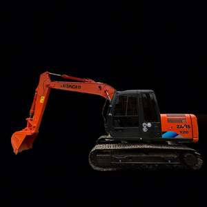 Excavatrice d'occasion Hitachi ZX120 d'importation d'origine avec moteur Isuzu, capacité de 12 tonnes, moteur et boîte de vitesses inclus, à vendre - Product Image 1