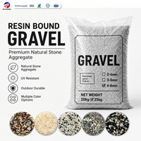 Gravier naturel lié à la résine 1-3mm 3-5mm, lavé et séché, sans poussière, pour revêtements de sol de patio