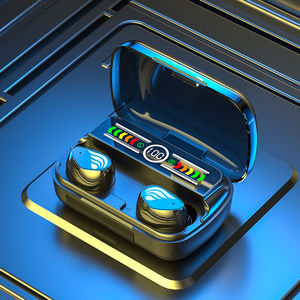 Audífonos Inalámbricos para Juegos True M27 TWS, Resistentes al Agua, con Pantalla Digital e Indicador de Batería, para Estudios y Audifonos - Product Image 1