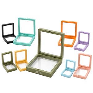 Boîte de rangement en PE personnalisée avec fenêtre transparente, plusieurs tailles et couleurs, pour petits articles, accessoires, cadeaux, vente au détail et organisation - Product Image 1