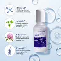 Spray capillaire Capixyl pour la repousse des cheveux, résultats visibles cliniquement prouvés, formule respectueuse du microbiome, bloqueur de DHT, pour la ligne des cheveux et les tempes