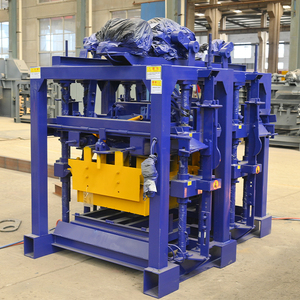 <strong>QTJ4-40B</strong> Automatic <strong>Interlocking</strong> Brick Machine for Cement High Efficiency Brick <strong>Production</strong> <strong>Line</strong> - Product Image 3