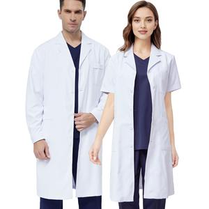 Camici da laboratorio bianchi di fascia alta abbigliamento da lavoro per medici ospedalieri - Product Image 1