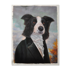 <span class=keywords><strong>Peinture</strong></span> de Portrait d'animaux de haute qualité, faite à la main, réaliste, <span class=keywords><strong>chien</strong></span> - Product Image 6