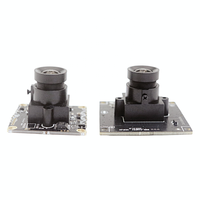 Module de caméra de sécurité OEM ODM 1080P HD commutable CVBS AHD TVI avec LED IR automatique et objectif grand angle 3,6 mm pour visiophone et sonnette vidéo