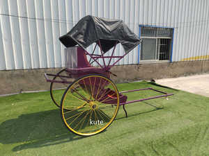 Rickshaw manuel vintage à traction manuelle pour le transport de passagers touristiques, fourni directement par l'usine - Product Image 4