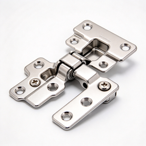Charnière de meuble dissimulée en acier à fermeture amortie, charnière à coupelle de 35 mm, installation facile pour porte d'armoire de cuisine - Product Image 1