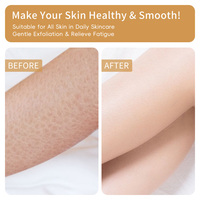 Gants de bain en viscose écologiques exfoliants marocains Kessa Hammam Mitt carré en nylon gants de gommage pour le corps