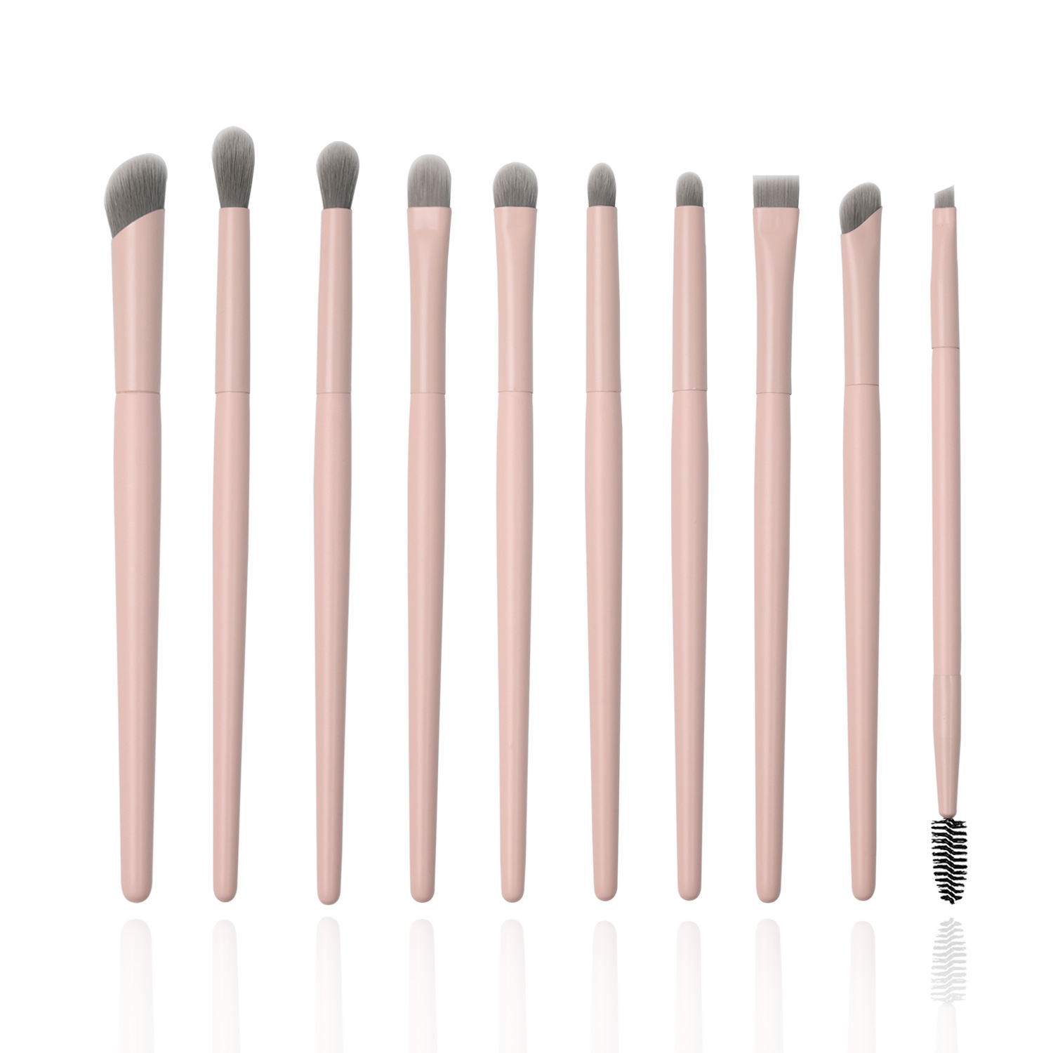 Ensemble de 10 pinceaux pour les yeux