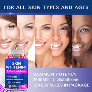 CGMP แคปซูลเพื่อผิวขาวผลิตจากโรงงานสำหรับผู้หญิง L-glutathionion <span class=keywords><strong>Whitening</strong></span> แท็บเล็ตแคปซูลอาหารเสริมกลูตาไธโอน2000มก. - Product Image 6