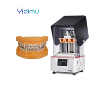 YIDIMU Nueva Impresora 3D Dental de Aluminio con Pantalla LCD 8K, Compatible con Resina, Alta Precisión, Fácil de Usar, 1 Año de Garantía, USB, Envío Mundial