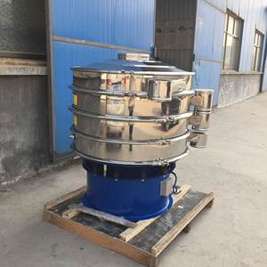 Máquina de cribado ultrasónico de 1000 mm con motor vibratorio para procesamiento de alimentos y clasificación de polvo de vidrio - Product Image 6